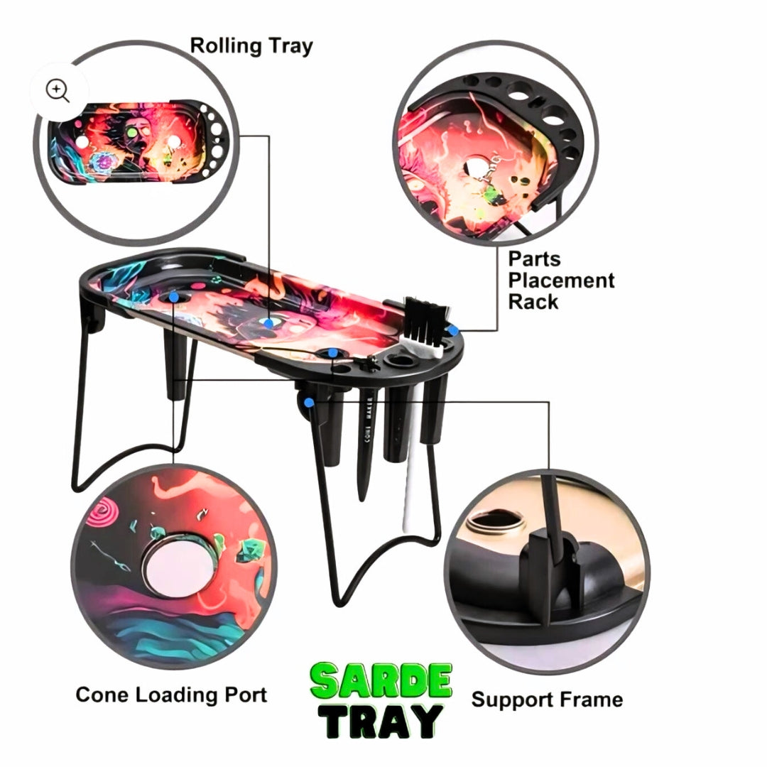 Roll & Enjoy with Sarde Tray!